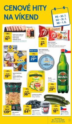 akční leták Tesco 28.7.2021-3.8.2021