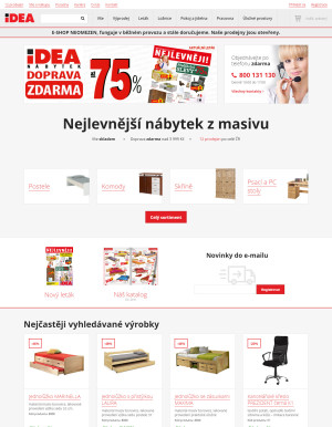 akční leták IDEA nábytek 27.7.2021-2.8.2021