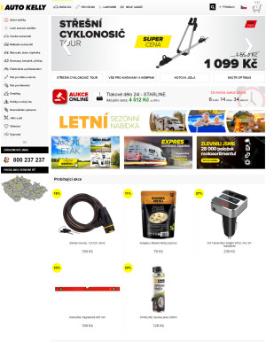akční leták Auto Kelly 27.7.2021-2.8.2021