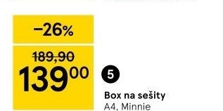 Box na sešity A4