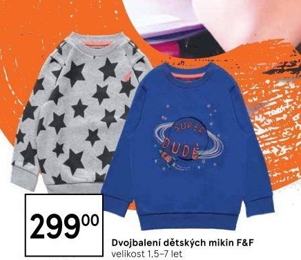 Dětská mikina F&amp