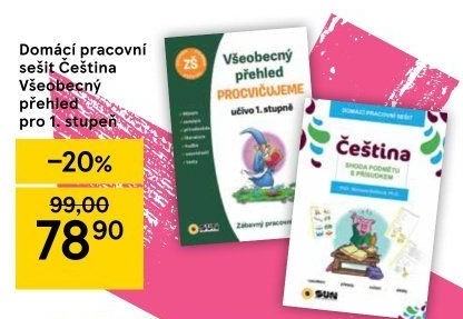 Domácí pracovní sešit - Čeština