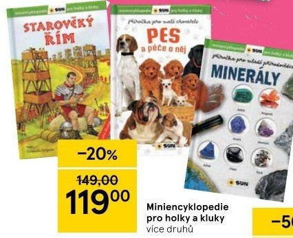 Kniha Miniencyklopedie
