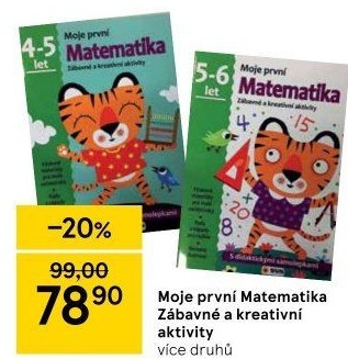 Kniha Moje první matematika