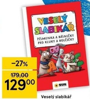 Kniha Veselý slabikář