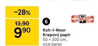 Krepový papír KOH-I-NOOR