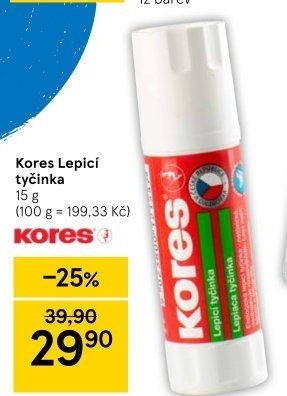 Lepidlo tyčinka Kores