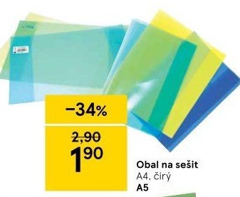 Obaly na sešity A4