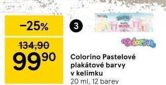 Plakátové barvy Colorino