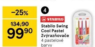 Zvýrazňovač Swing Cool Stabilo
