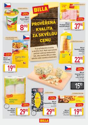 akční leták BILLA 28.7.2021-3.8.2021