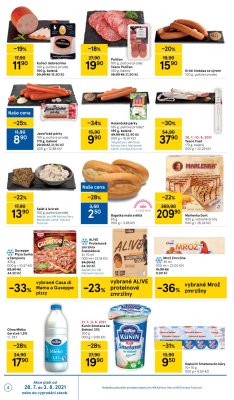 akční leták Tesco 28.7.2021-3.8.2021