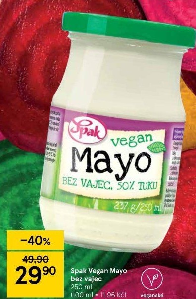 Majonéza Vegan Mayo Spak