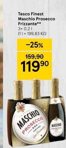 Prosecco Frizzante Maschio Tesco Finest