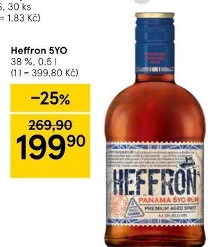 Rum 5YO Heffron Panama