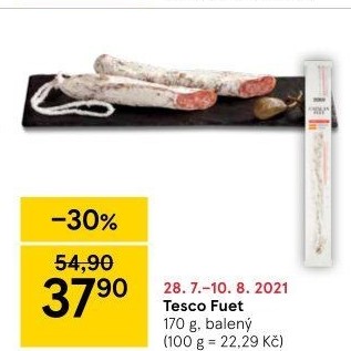 Salám Fuet Tesco