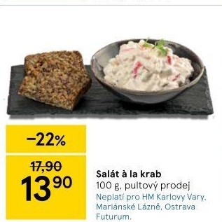 Salát a la krab