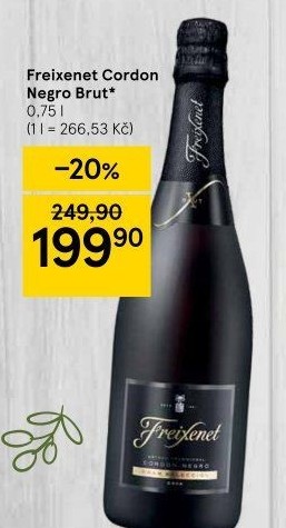 Sekt brut Cordon Negro Freixenet