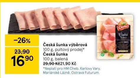 Šunka česká výběrová