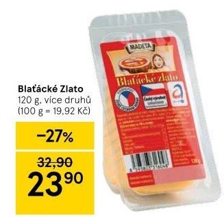 Sýr Blaťácké zlato Madeta