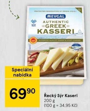 Sýr řecký Kaseri Mevgal