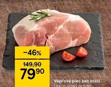 Vepřová plec bez kosti