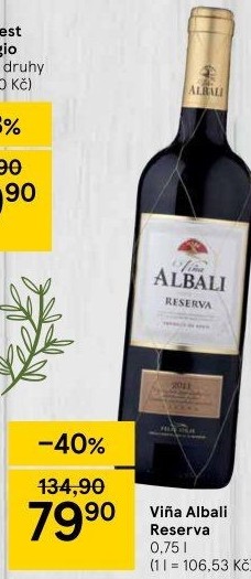 Víno Reserva Vi?a Albali