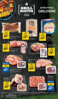 akční leták Tesco 28.7.2021-3.8.2021