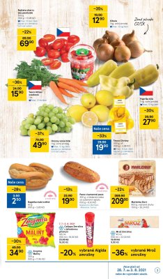 akční leták Tesco 28.7.2021-3.8.2021