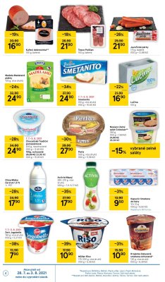 akční leták Tesco 28.7.2021-3.8.2021