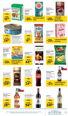 akční leták Tesco 28.7.2021-3.8.2021