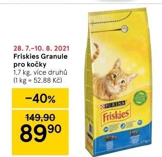 Granule pro kočky Friskies