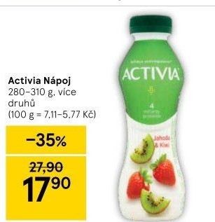 Jogurtový nápoj Activia Danone
