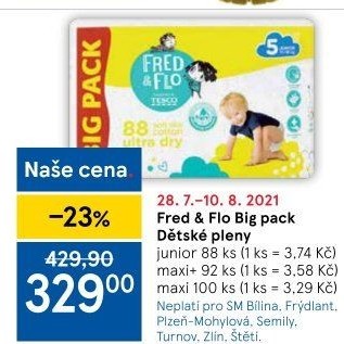 Pleny dětské Fred&amp