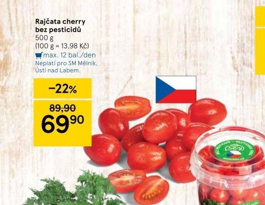 Rajčata cherry