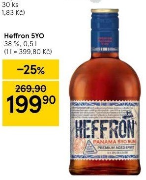 Rum 5YO Heffron Panama