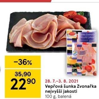 Šunka Zvonařka nejvyšší jakosti LE&amp