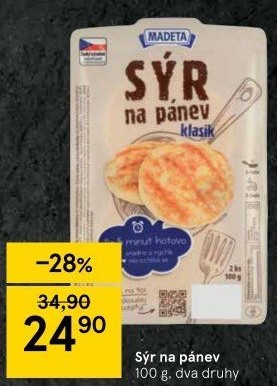 Sýr na pánev Madeta