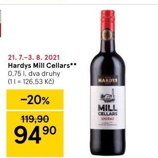 Vína Mill Cellars Hardys