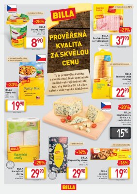 akční leták BILLA 28.7.2021-3.8.2021