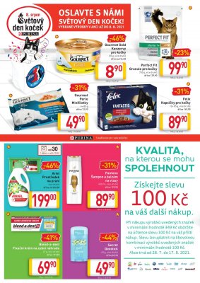 akční leták BILLA 28.7.2021-3.8.2021