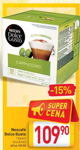 Kapsle Dolce Gusto Nescafé