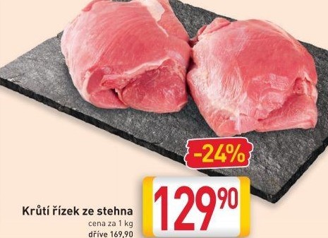 Krůtí stehenní řízek