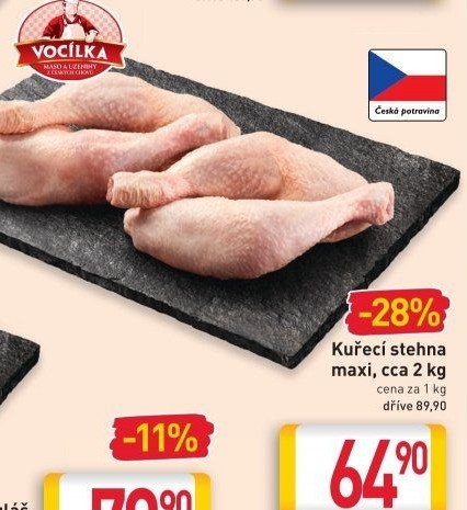 Kuřecí stehna Vocílka