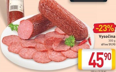 Salám Vysočina Kostelecké uzeniny