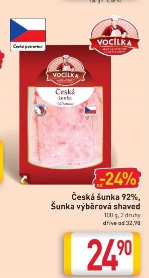 Šunka česká Vocílka