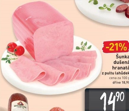 Šunka dušená hranatá
