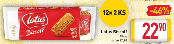 Sušenky Biscoff Lotus