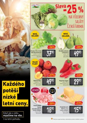akční leták BILLA 28.7.2021-3.8.2021