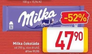 Čokoláda Milka